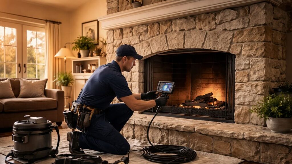 Chimney service in Irving
