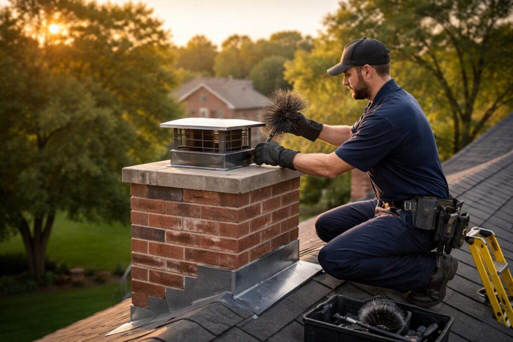 Chimney service in Allen
