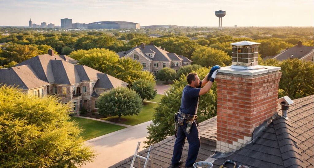 Chimney service in Frisco