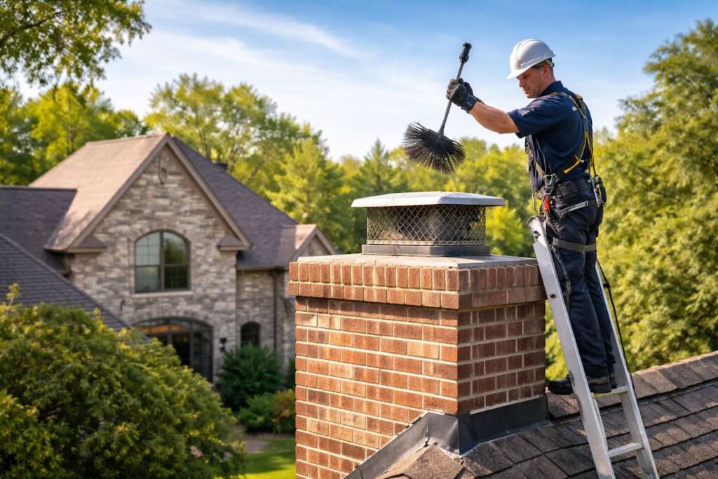 Chimney service in McKinney
