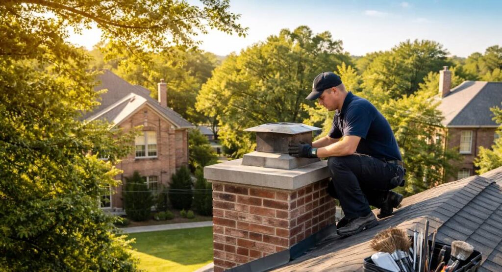 Chimney service in Richardson