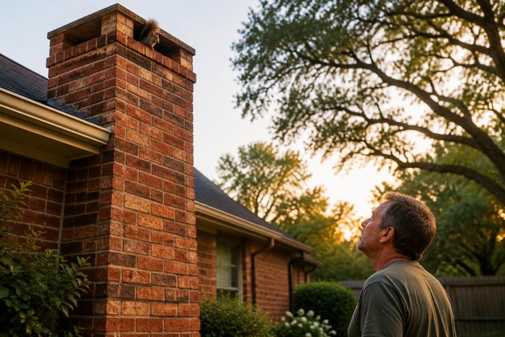 Animals Stuck in Your Chimney? Dallas Homeowner's Removal Guide (Birds, Squirrels, Raccoons)